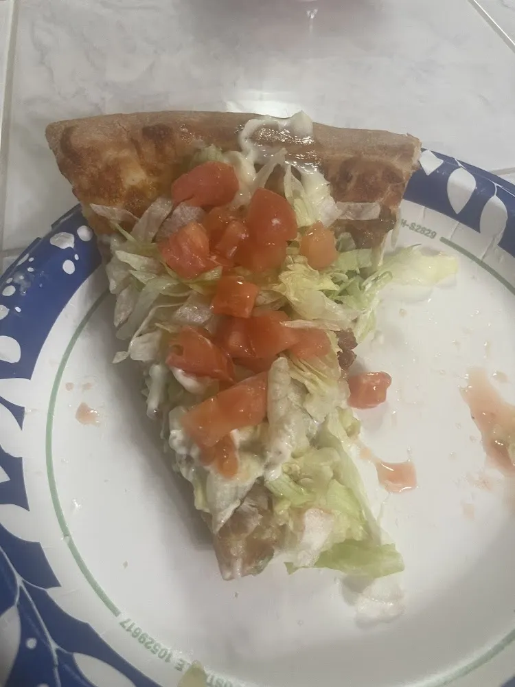 blt Pizza After Going and Purchasing My Own Tomatoes from Grocery Store and Dicing Them